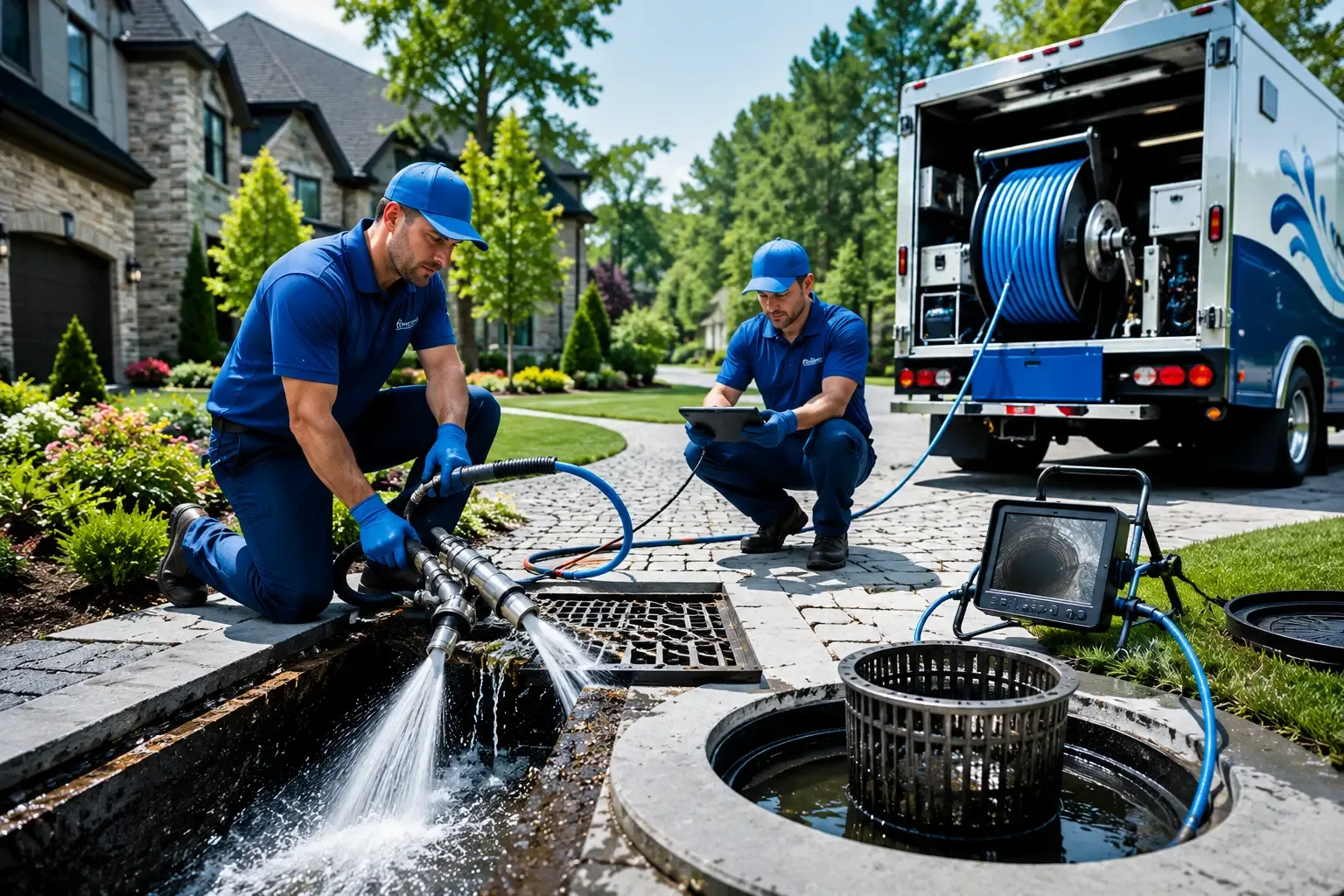 Local outdoor drain cleaning professionals in Port Royal, PA